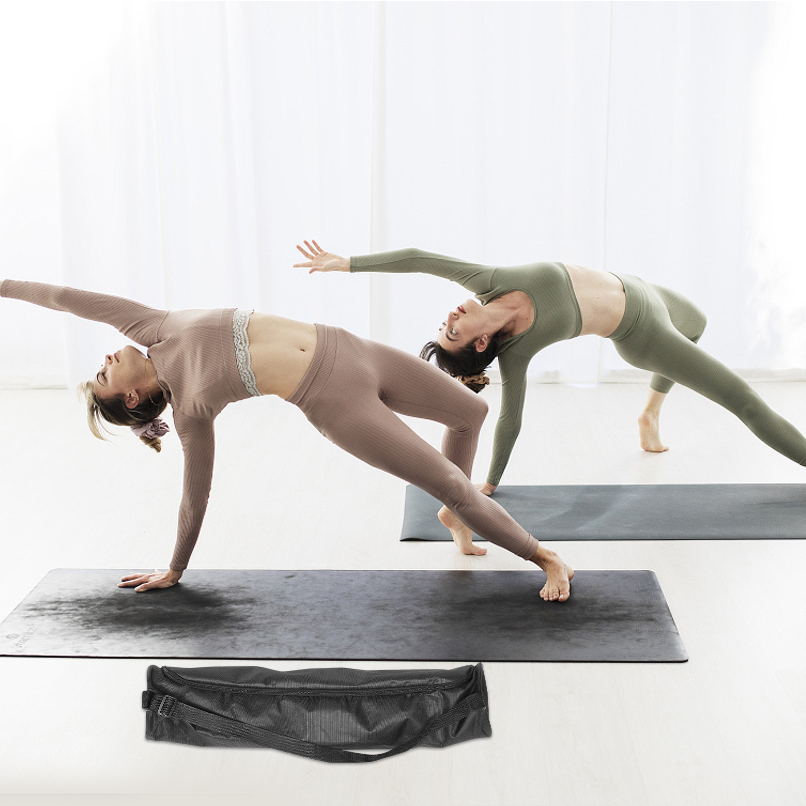 Yoga Mat Bag Carrier - Sac de transport pliable en tissu