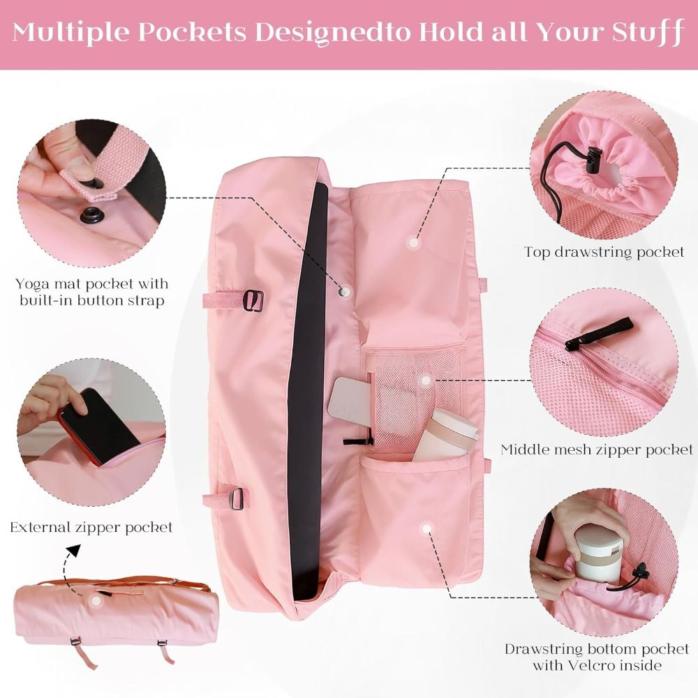 Yoga Mat Bag Carrier - Sac de transport pour tapis de