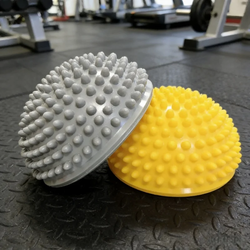 Pilates Yoga Movement - Ballon d'équilibre semi-plein 16 cm en