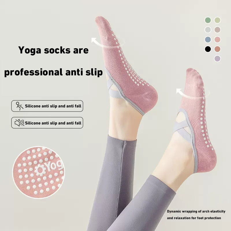 Pilates Reformer Spring - Chaussettes de yoga professionnelles pour enfants,