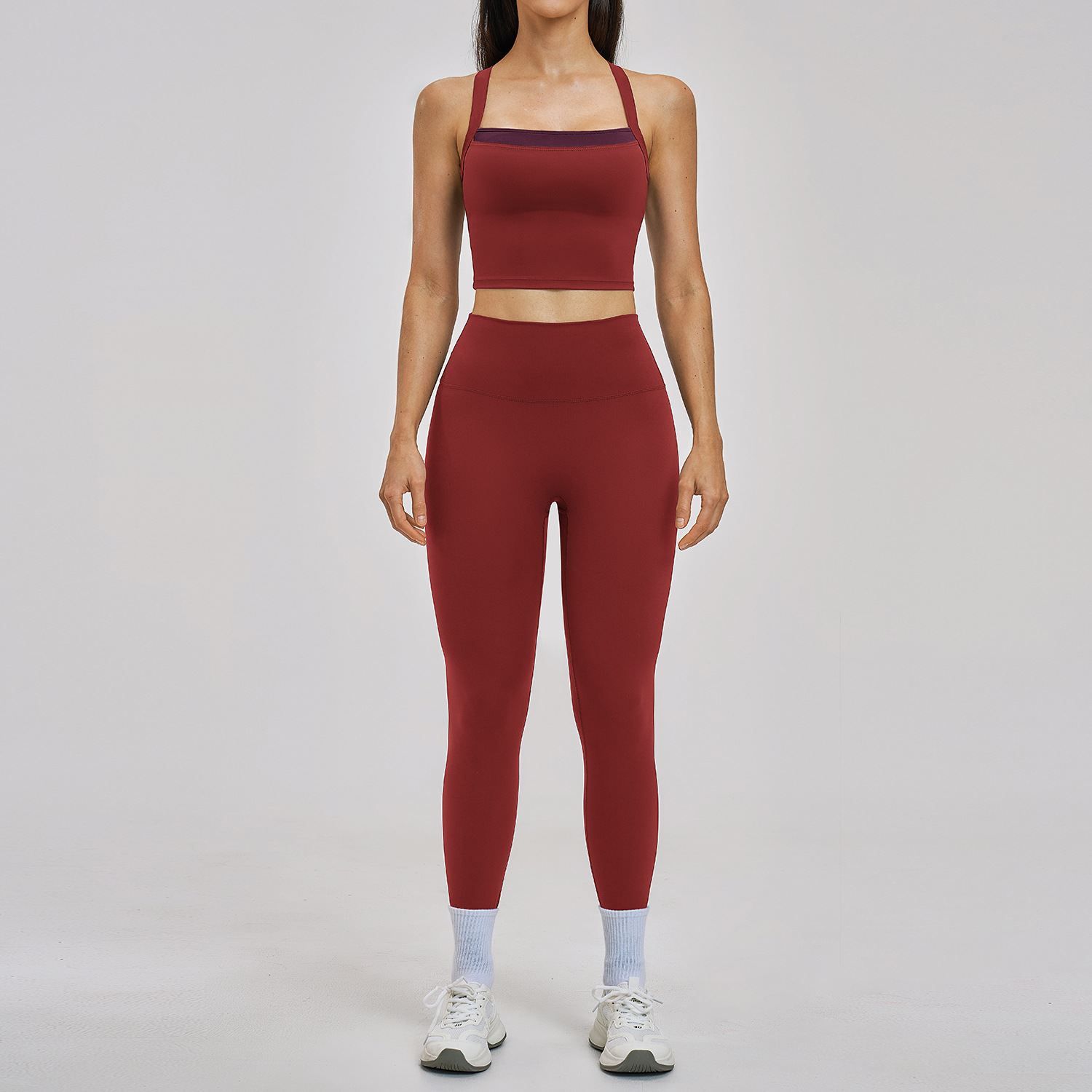 Ensemble de yoga 2 pièces pour - Pilates Yoga Logo avis et prix