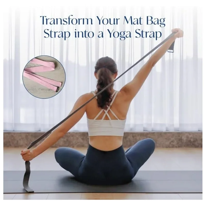Sac de tapis de Yoga avec poch - Yoga Mat Bag Carrier avis et prix