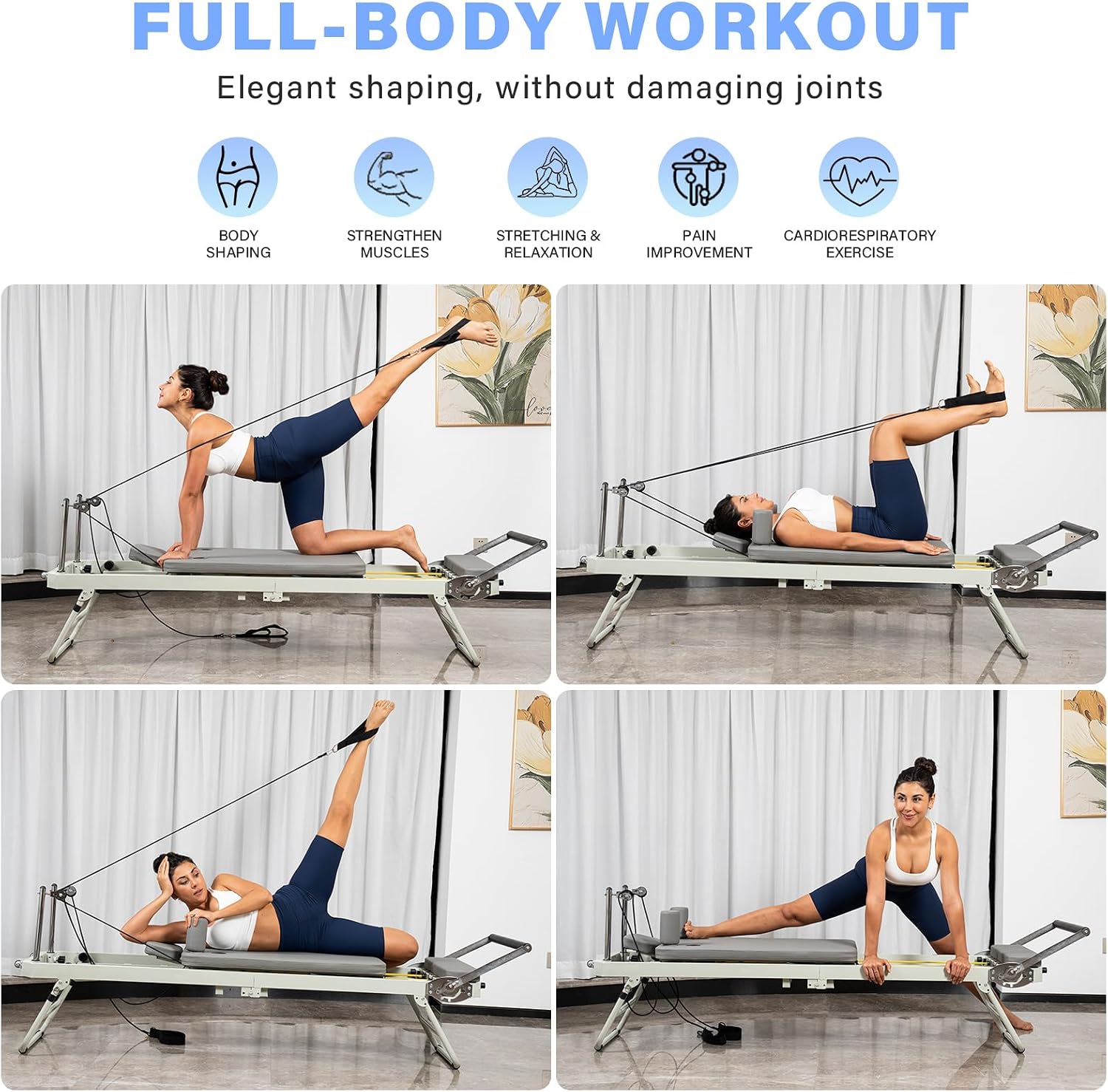 Pilates Reformer, machine de P - Pilates Reformer Spring avis et prix