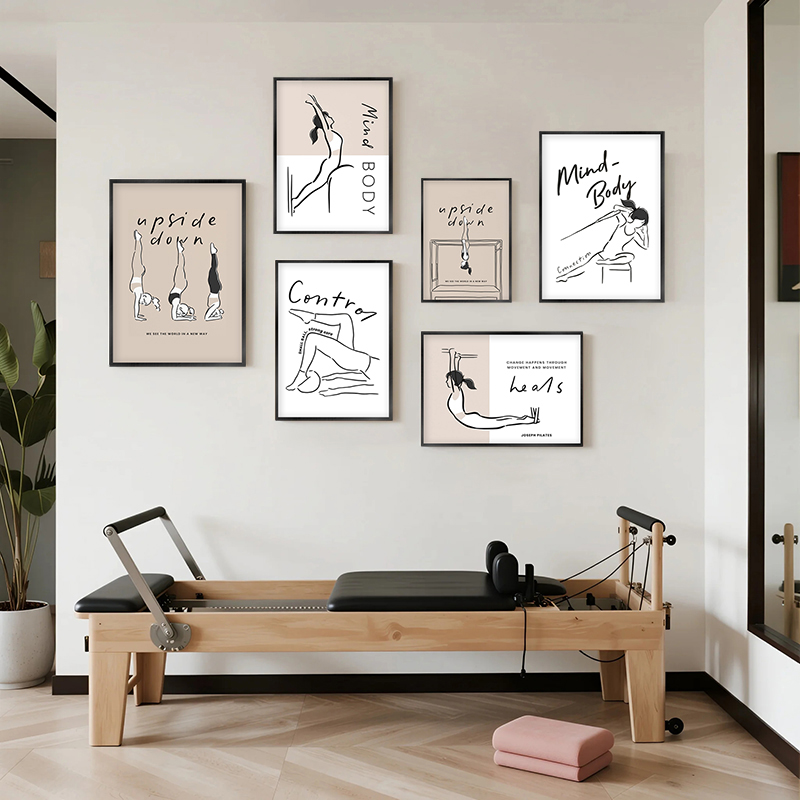 Affiches d'art Pilates, impres - Pilates Yoga Movement avis et prix