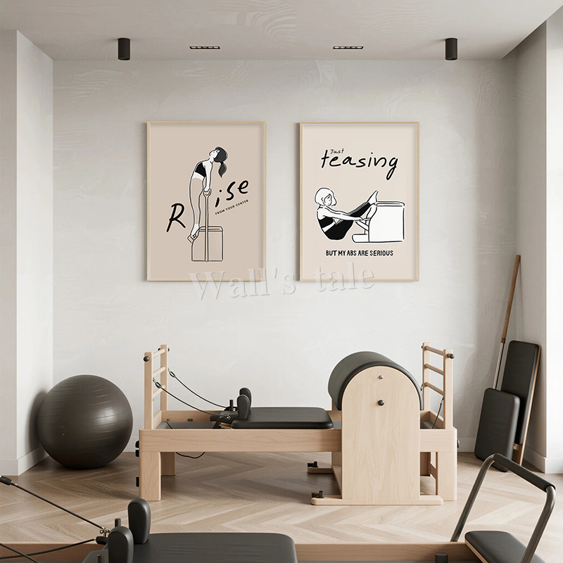 Affiches d'art Pilates, impres - Pilates Yoga Movement avis et prix