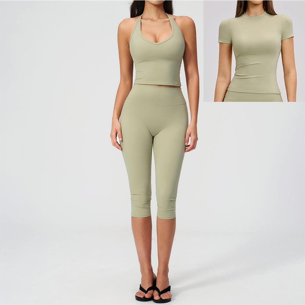Ensemble de yoga 2/3 pièces po - Pilates Yoga Logo avis et prix