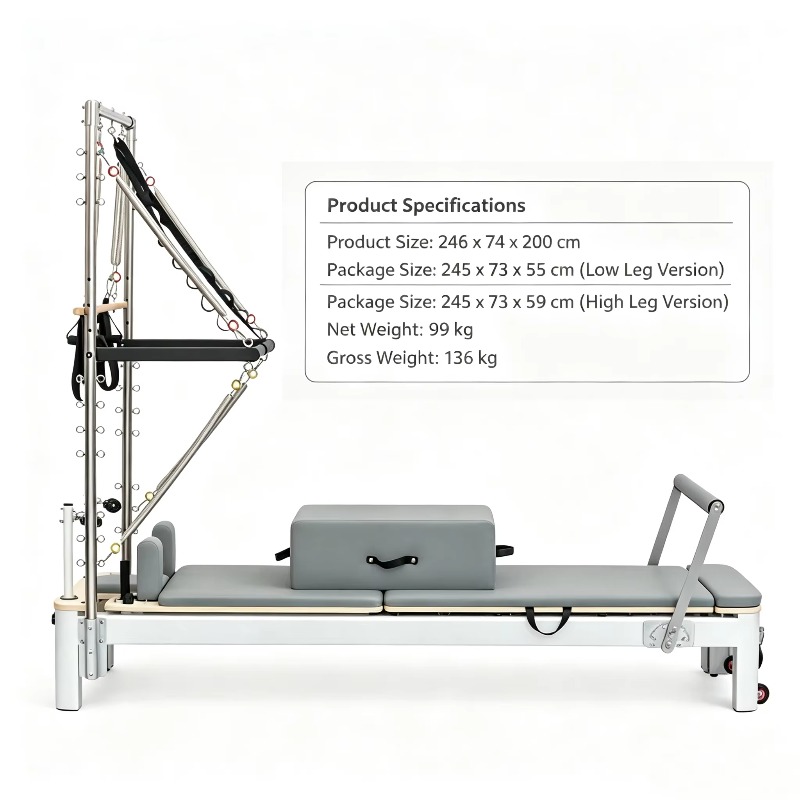 YTTIN Reformer semi-haut de pi - Pilates Reformer Spring avis et prix